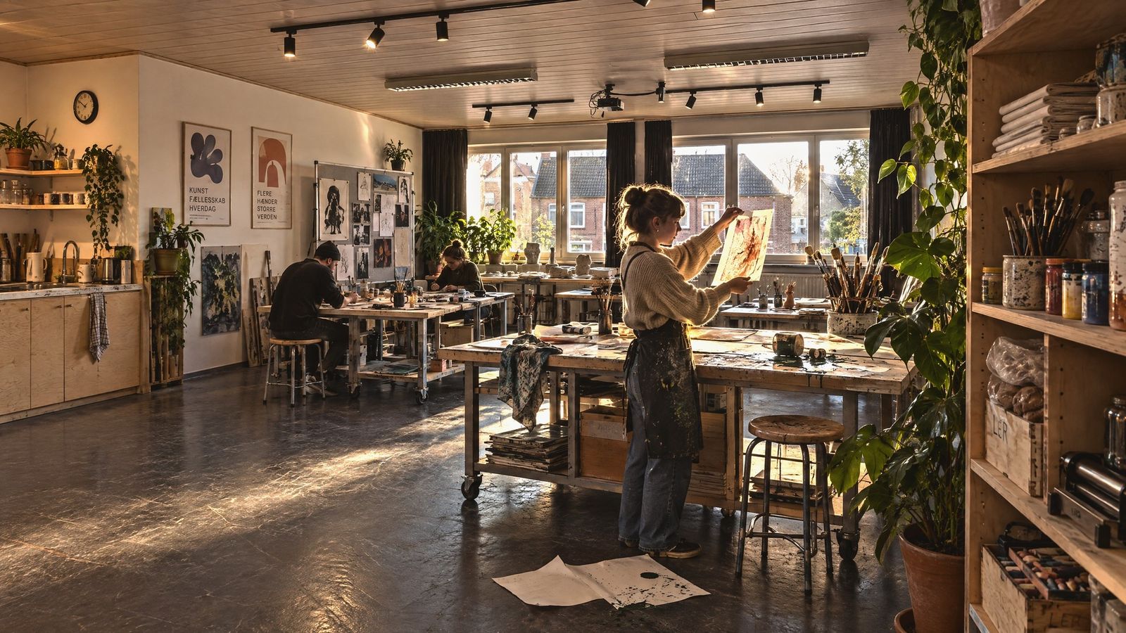 Kunstschule: Visualisierung